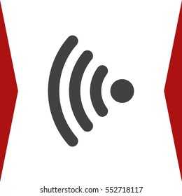 WIFI Icon Vector flat design style