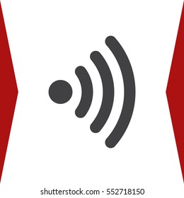 WIFI Icon Vector flat design style