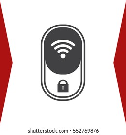 WIFI Icon Vector flat design style