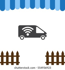 WIFI Icon Vector flat design style