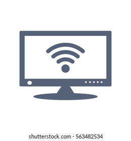 WIFI Icon Vector flat design style