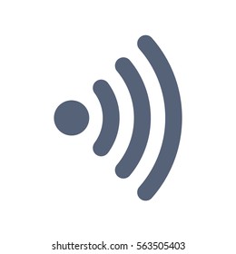 WIFI Icon Vector flat design style