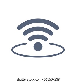 WIFI Icon Vector flat design style