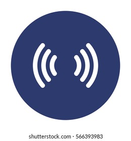 WIFI Icon Vector flat design style
