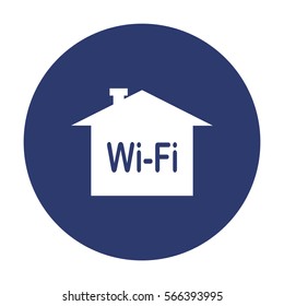WIFI Icon Vector flat design style