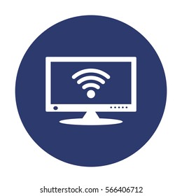 WIFI Icon Vector flat design style