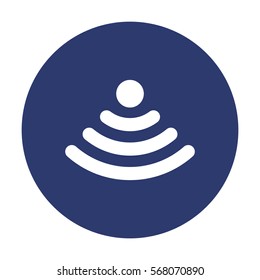 WIFI Icon Vector flat design style