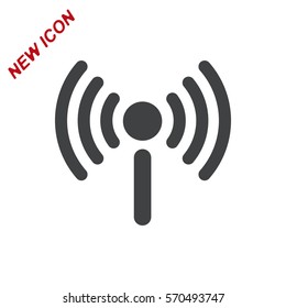 WIFI Icon Vector flat design style