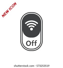 WIFI Icon Vector flat design style