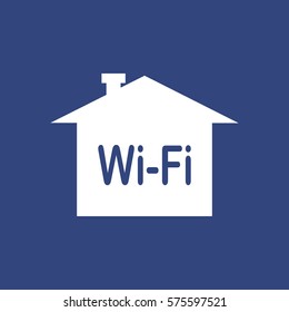 WIFI Icon Vector flat design style