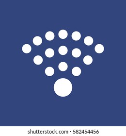 WIFI Icon Vector flat design style