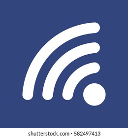 WIFI Icon Vector flat design style