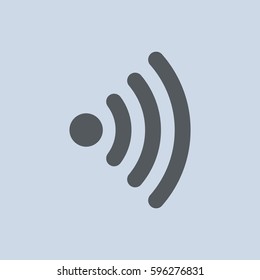 WIFI Icon Vector flat design style