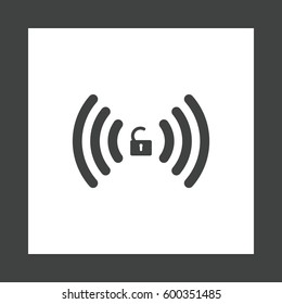 WIFI Icon Vector flat design style