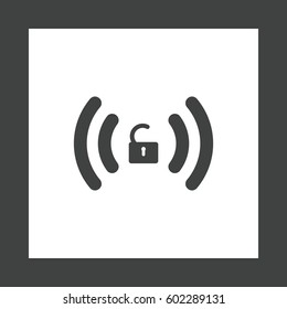 WIFI Icon Vector flat design style