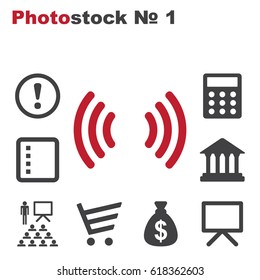 WIFI Icon Vector flat design style