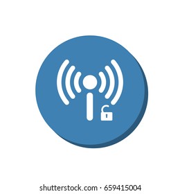 WIFI Icon Vector flat design style