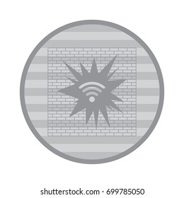 WIFI Icon Vector flat design style