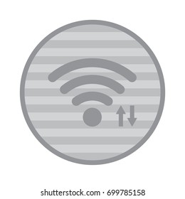 WIFI Icon Vector flat design style