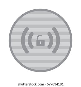 WIFI Icon Vector flat design style