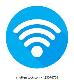 Wifi Icon Vector Flat Network Sign/symbol. For Mobile User Interface