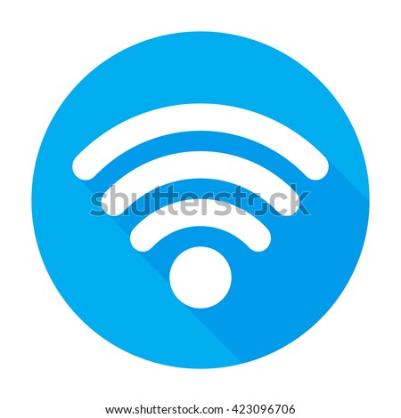 Wifi icon vector Flat network sign/symbol. For mobile user interface