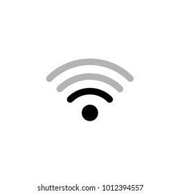 WIFI icon vector. Flat web icon simvol.