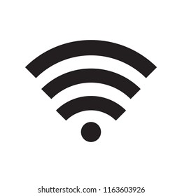 Wifi icon vector illustration. 