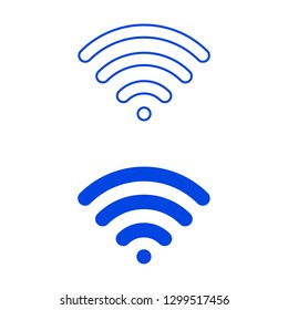 Wifi icon. Vector illustration