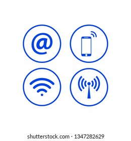 Wifi icon. Vector illustration