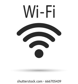 Wifi icon. Vector illustration