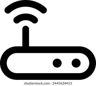 elemento de activo de Ilustración vectorial de icono wifi