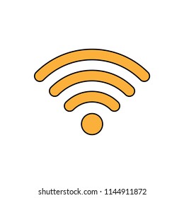 Wifi icon, vector illustration design. Communication collection.
