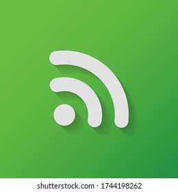 Wi-Fi Icon. Vector illustration EPS 10.