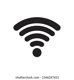 Wifi icon vector illustration isolated on white background