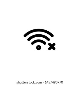 Wifi Icon Vector Illustration Logo Template