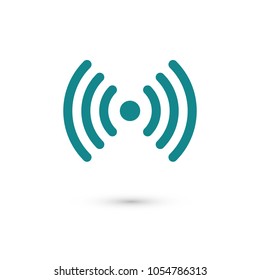 Wi-Fi icon vector illustration. Minimalist style.