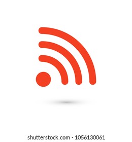 Wi-Fi icon vector illustration. Minimalist style.