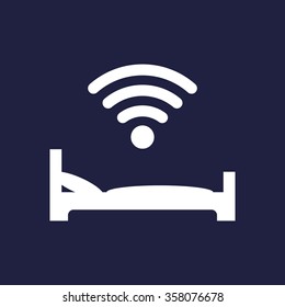 WIFI  icon, vector illustration. Modern design. Flat design style