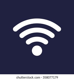 WIFI  icon, vector illustration. Modern design. Flat design style