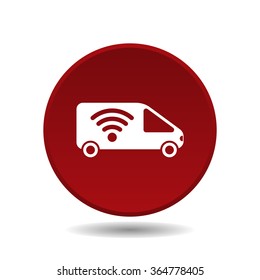 WIFI icon, vector illustration. Modern design. Flat design style