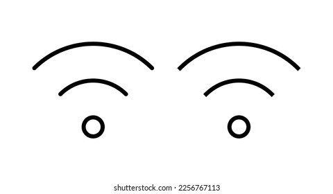 Wifi icon vector illustration. signal sign and symbol. Wireless  icon