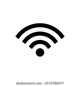 Wifi icon vector illustration. signal sign and symbol. Wireless  icon