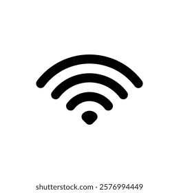 Wifi icon vector illustration. signal sign and symbol. Wireless  icon