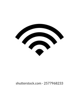 Wifi icon vector illustration. signal sign and symbol. Wireless  icon