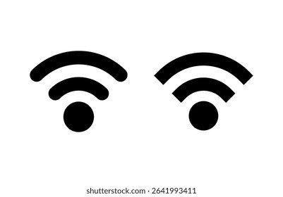 Wifi icon vector illustration. signal sign and symbol. Wireless  icon