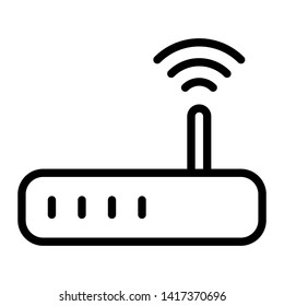 	
WIFI Icon Vector, wifi illustration symbol. Router symbol or logo.