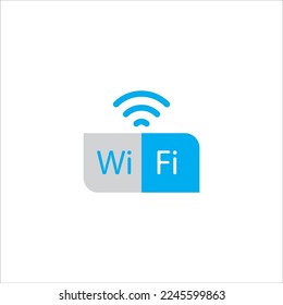 wifi icon, vector, illustration, symbol