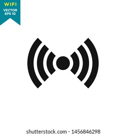 wifi icon vector logo template 