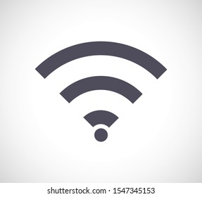 Wifi icon vector. lorem ipsum Flat Design JPG